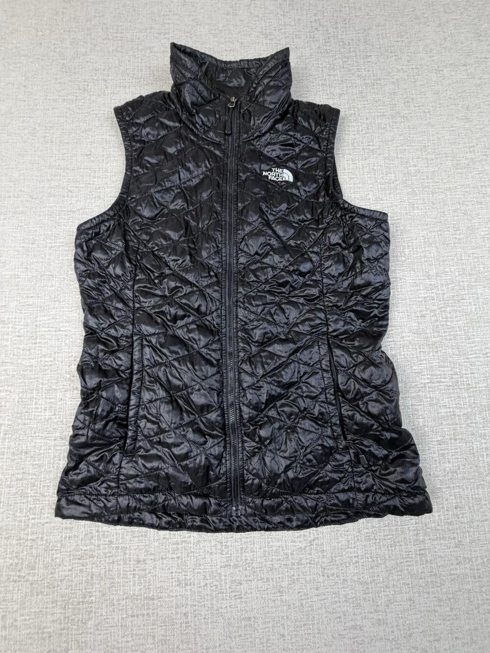 The North Face ThermoBall Women’s Small Black Quilted Insulated Puffer Vest